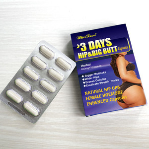 Cápsulas Herbales Wins Town 3 Días Hip Up para el Cuidado de la Figura Femenina, Suplemento de 600mg, 10 Cápsulas, para Suplementos de Marca Privada OEM ODM - Product Image 3