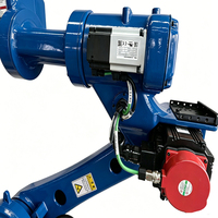 Manipulator Robot Pengelasan dan Penggilingan CNC yang Dapat Diprogram, Kontrol Layar Sentuh, Lengan Robot Industri