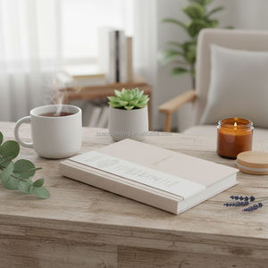 Libro de Bebé con Cubierta de Lino Elegante y Premium con Impresión Personalizada, Regalo <span class=keywords><strong>para</strong></span> <span class=keywords><strong>Padres</strong></span> Primerizos con Fundas de Papel con Impresión Completa en Lámina - Product Image 3