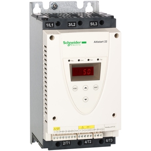 Económico y Suave con Bypass Integrado ATS22D47Q Trifásico 230V-440V 22KW - Product Image 1