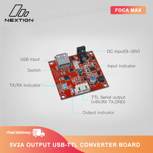 Carte de conversion série USB vers TTL NEXTION Foca Max 5V2A pour communication USB vers TTL pour module d'affichage LCD HMI Nextion L139 - Product Image 2