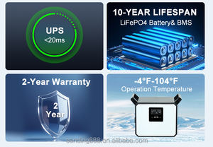 מערכת אנרגיה סולארית איכותית 300W לא מחוברת לרשת, גנרטור חירום לבית עם פונקציית UPS, סוללת גיבוי LiFePO4, מאושרת CE/ROHS - Product Image 5