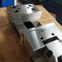 Étau modulaire de précision GT pour fraisage GT100, avec mâchoires à rainure en V, pour machine-outil CNC