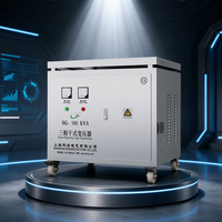 Transformateur d'isolement sec triphasé 180 kVA, élévateur/abaisseur de tension 380 V vers 220 V, 480 V vers 400 V, alimentation industrielle CE