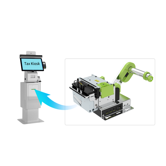 Cashino KP-212B 2 Inch Direct Thermal Kiosk Thermal Embedded Wristband Printer with Auto Cutter
