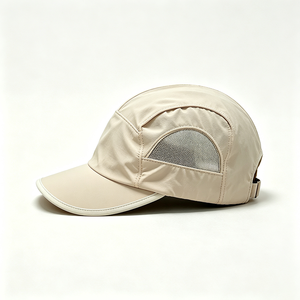 5 Panel Quick Dry Running Cap Breathable Canvas Side Outdoor Sports Casual Camp <b>Hat</b> Lightweight Travel Hiking Unisex Custom - Product Image 3