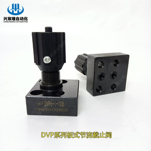 Vanne de régulation unidirectionnelle de type plaque série Xingchenrui Drvp pour le contrôle du débit d'huile, application haute pression - Product Image 5