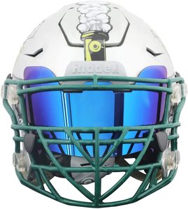 หมวกกันน็อคกีฬารักบี้อเมริกันสำหรับเยาวชนแบบสากลหมวกกันน็อคแบบ HD ที่บังแดดสำหรับหมวกกันน็อคอเมริกันฟุตบอล - Product Image 5