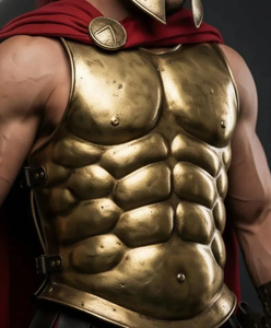Conjunto de Armadura Completa de Acero Spartan Leonidas, Disfraz de Guerrero Hecho a Mano con Casco y Escudo para Exhibición Histórica y Cosplay - Product Image 2