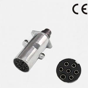 Hochwertiger Europäischer <span class=keywords><strong>7</strong></span>-Poliger 24V N-Typ ISO 1185 Anhängerstecker Anhängerkupplung - Product Image 5