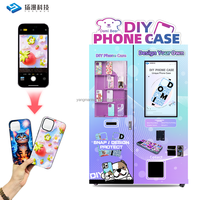 Machine d'impression UV personnalisée en usine pour coques de téléphone, distributeur automatique de coques de téléphone imprimées DIY pour magasins de téléphonie mobile