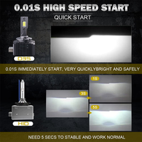 Systèmes d'éclairage automobile 35W/55W Meilleure qualité HID Remplacement D1S D2S D3S D4S D4S D8S Phares de voiture Ampoule LED