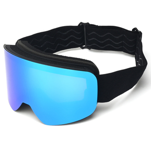 Lunettes <span class=keywords><strong>de</strong></span> ski anti-buée à double couche, protection magnétique UV400, coupe-vent, vente en gros, lunettes <span class=keywords><strong>de</strong></span> neige personnalisées, revêtement Iridium, monture PC - Product Image 2