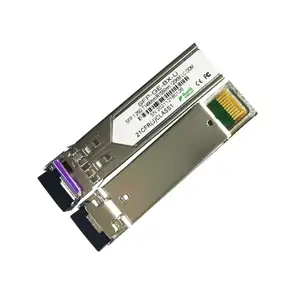 SC LC 5G 10G Módulo QSFP QSFP28 Gigabit DDM BIDI MINI GBIC 1G 1,25G transceptor de fibra conector SFP Transceptor SFP compatible