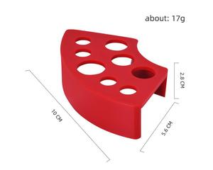 Support de 8 compartiments en plastique non toxique pour coupelles d'encre de tatouage et pigments PMU, pour la formation et la pratique du maquillage permanent - Product Image 3