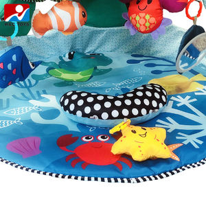 Tapis de jeu rampant en coton avec <span class=keywords><strong>12</strong></span> <span class=keywords><strong>chansons</strong></span> anglaises Puzzle Support de fitness éducatif musical pour enfants inspiré par Ocean World - Product Image 3