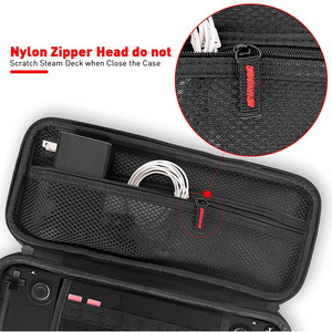 Protective Hard Shell Travel <strong>Case</strong> for <strong>Steam</strong> <strong>Deck</strong> OLED Carrying <strong>Case</strong> with Accessories Storage Bag - Product Image 2