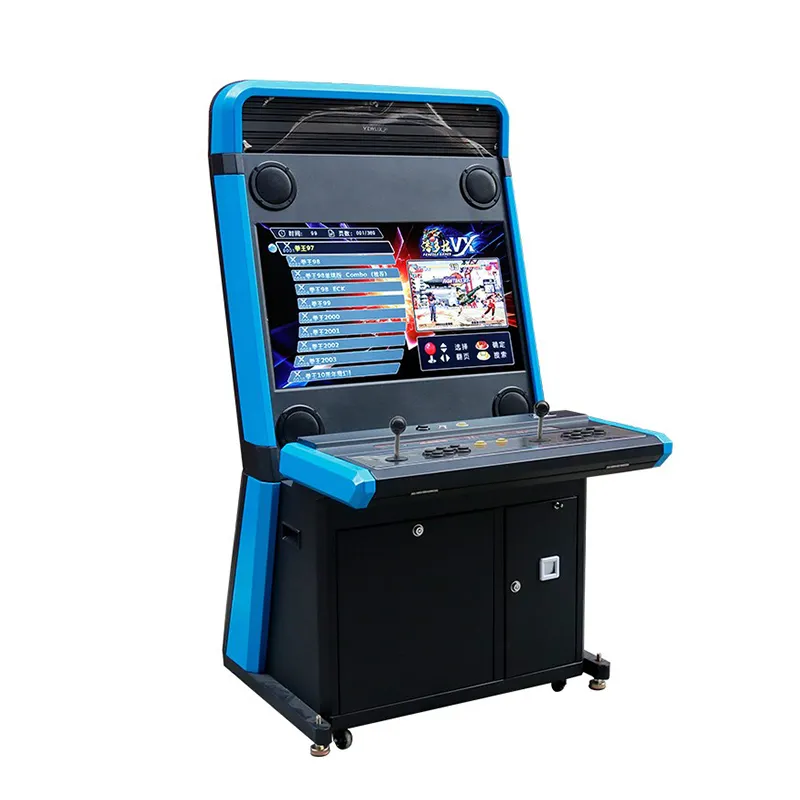 Máquina de vídeo game cidade banana land, console de videogame operado em moedas, tela lcd de 32 polegadas, máquina de combate a dois jogadores