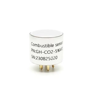 0-20%VOL IR Infrared CO2 Gas Sensor Module with NDIR Technology CE Certified Stainless Steel T9025S Response Time - Product Image 3