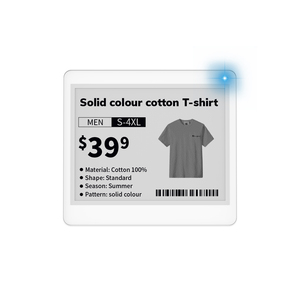 Tem nhãn điện tử MinewTag 4.2 inch siêu mỏng, mực điện tử E-Ink, nhựa ABS, đèn LED, làm tươi nhanh, 2 màu, dùng cho kệ hàng bán lẻ, hệ thống quản lý bán hàng POS và <span class=keywords><strong>ERP</strong></span> - Product Image 1