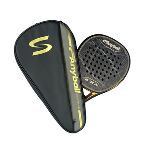 Raqueta de Pádel de Fibra de Carbono 18K, Precio Directo de Fábrica Anyball, Logotipo Personalizado, Venta al Por Mayor, Alto Rendimiento, Pala de Pádel Profesional - Product Image 4