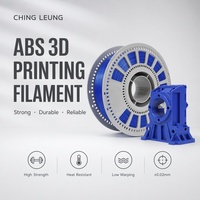 Filamen ABS Grosir 1.75mm 1KG Printer 3D Tahan Benturan Tinggi Tahan Panas Tanpa Serat Halus Tahan Lama Kustom OEM Vakum
