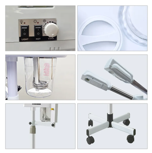 Vaporizzatore Facciale 3-in-1 Caldo/Freddo 2026, <span class=keywords><strong>Vapore</strong></span> Nano Ionico con Ozono e Lampada Ingrandente 8x <span class=keywords><strong>per</strong></span> Salone, Casa e Spa - Product Image 3