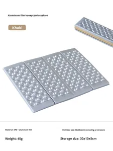 Coussin de camping tout-terrain pliable et portable Design de nid d'oeufs Tapis en <span class=keywords><strong>film</strong></span> d'aluminium résistant à <span class=keywords><strong>l</strong></span>'humidité pour la randonnée et <span class=keywords><strong>l</strong></span>'<span class=keywords><strong>alpinisme</strong></span> - Product Image 4