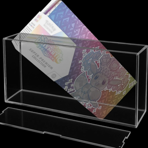 Vitrine en acrylique pour <span class=keywords><strong>Pokémon</strong></span> Super Premium Collection Prismatic <span class=keywords><strong>Evolutions</strong></span> - Product Image 1