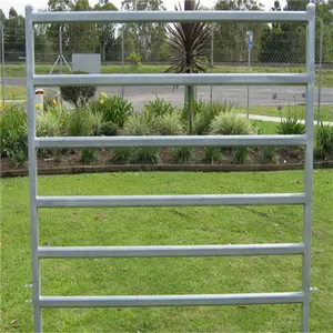 Heavy-Duty Hot-Dipped Galvanized Cattle Yard Panel Livestock Fence Metal Security Fence for Farm Direct Factory Supply