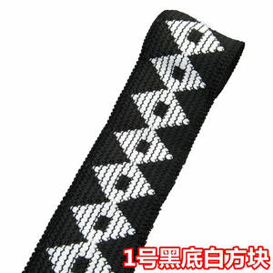 Deepeel EL006 7cm vêtements accessoires de couture ceinture décorative <span class=keywords><strong>dentelle</strong></span> Jacquard sangle multicolore bande élastique - Product Image 6