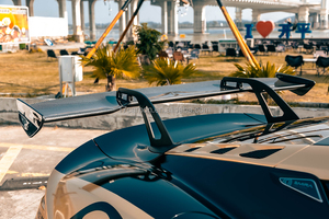 New Arrivals Lotus Emira J Style GT Ducktail <strong>Spoiler</strong> Double Deck <strong>Carbon</strong> <strong>Fiber</strong> Polished Finish 6-Piece Rear Wing Parts - Product Image 5