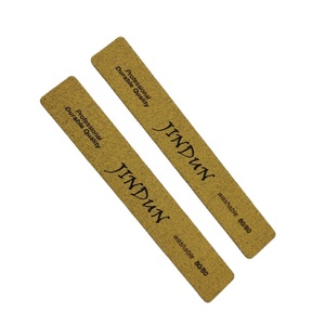 Lime à ongles professionnelle rectangulaire double face en éponge EVA jaune imperméable de haute qualité 100/100 pour salon de manucure - Product Image 4