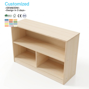 EDULAND OEM ODM Étagère à livres en bois écologique Montessori pour l'école, le jardin d'enfants, la maternelle, le mobilier de rangement pour les garderies - Product Image 3