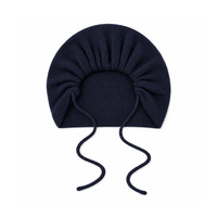 Bonnet en tricot à oreilles de chat mignonnes pour femme, style duveteux, chapeau d'hiver avec bouton en bois, doux, chaud et décontracté, idéal pour le quotidien