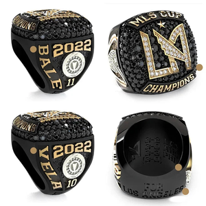 LAFC REVELA <span class=keywords><strong>2022</strong></span> Copa de Fútbol <span class=keywords><strong>MLS</strong></span> ANILLOS DE CAMPEONATO - Product Image 2