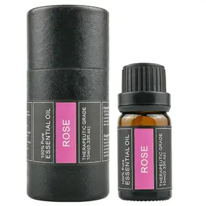 OEM Private Label Therapeutic Grade Organic 100% Pure Natural Single Rose Extract Essential Oil