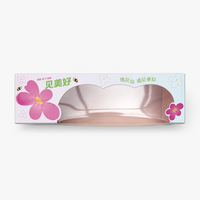 Boîte d'emballage pour pâtisserie personnalisée, boîte en carton blanc 350 g/m² avec fenêtre transparente en PVC