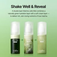 Hydratant facial en spray OEM/ODM végétalien PDRN Matcha Céramide pour peaux sensibles - Réparation hydratante et exfoliation pour adultes