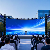 Écran LED d'extérieur P2.9 à pixels fins et sans soudure, haute fréquence de rafraîchissement, grand affichage LED de 2,97 mm, panneau d'écran LED pour scène, luminosité de 5000 cd/m²