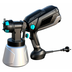 เครื่องพ่น<span class=keywords><strong>สี</strong></span>ไฟฟ้าแบบไร้อากาศ รุ่น First Rate 650W 30000rpm สำหรับงาน DIY พร้อมถ้วยขนาด 1000 มล. สำหรับ<span class=keywords><strong>พ่น</strong></span><span class=keywords><strong>สี</strong></span>ตู้ - Product Image 1