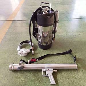 Pistolet à eau portable à pression d'air pulsée QWMB12, cylindre en acier inoxydable, équipement d'extinction d'incendie - Product Image 3