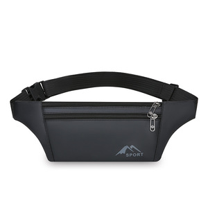 Sport Waist Bag Dark Red Black Brown Dark Blue Chest Bag For Running Cycling Fitness Mobile Phone Storage Single Shoulder - Product Image 5
