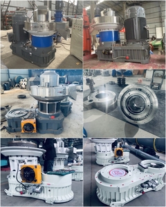 Macchina per la produzione di pellet di segatura ad alta capacità 5-10T, pressa <span class=keywords><strong>pellettatrice</strong></span> ad anello, <span class=keywords><strong>pellettatrice</strong></span> verticale per biomassa - Product Image 4