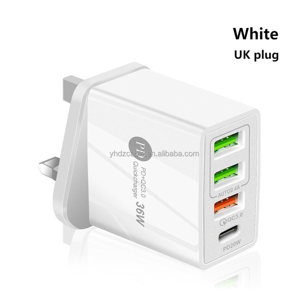 UK White charger