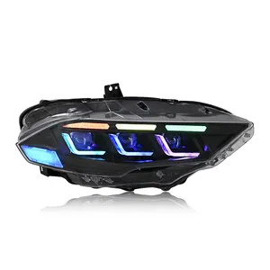 TT-ABC Factory Wholesale RGB Style LED Headlights For Ford Mustang 2018-2022 Full Led Front Lamp