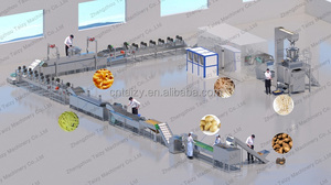 Linea di Produzione Industriale Completamente Automatica per <span class=keywords><strong>Patatine</strong></span> Fritte Surgelate IQF con Friggitrice Integrata - Product Image 2