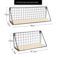 Étagère murale créative en métal de style nordique pour jouets, décoration de la maison et du dortoir, étagère simple, cloison décorative