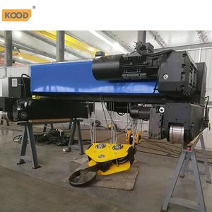 Tali kawat Girder tunggal kerekan listrik disediakan kecil mengangkat Motor Eropa 2 <span class=keywords><strong>3.2t</strong></span> 5 Ton 48V untuk Crane 3 Ton digunakan untuk lokakarya - Product Image 4