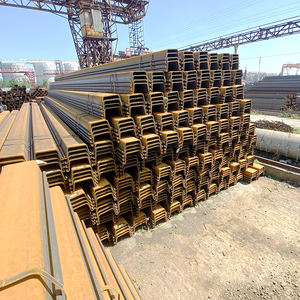 Q235 Q345 Q355D U-vormige damwand 400*100*10.5 600*210*18 damwand warmgewalst U-vormige damwand prijs per meter - Product Image 3